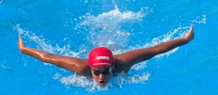 Portrait of the researcher, a national-level competitive swimmer